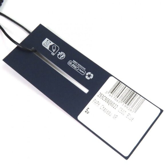 Dior Homme Cotton Diamond CD Logo Lining Blue Corduroy